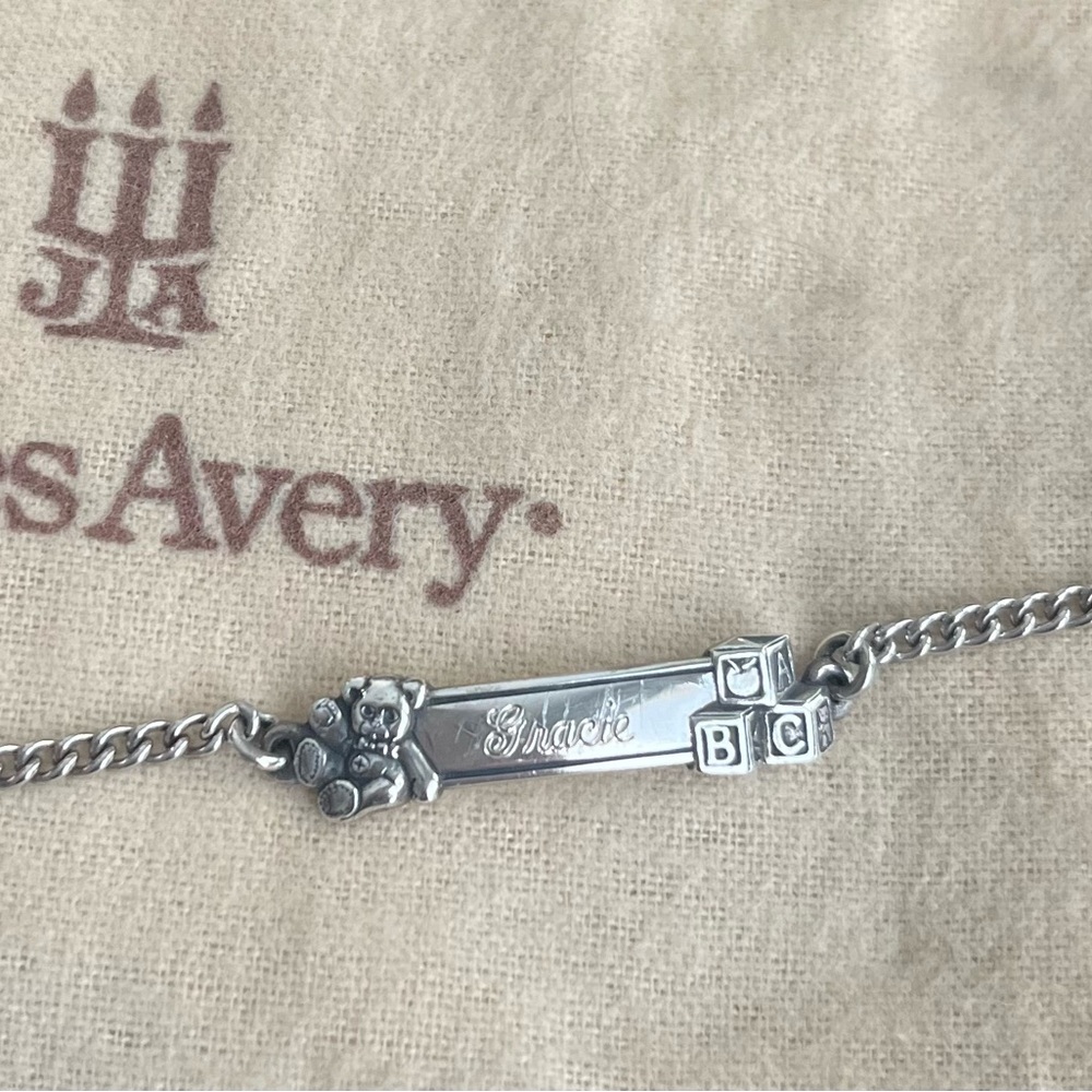 RETIRED James Avery ABC Bracelet